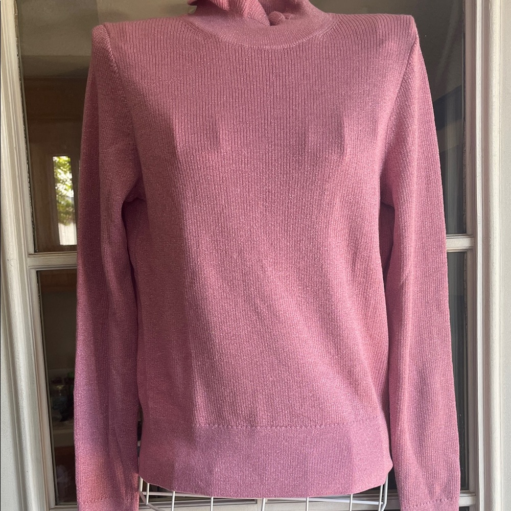 J. Crew Women's Cowl Neck Sweater in Soft Pink